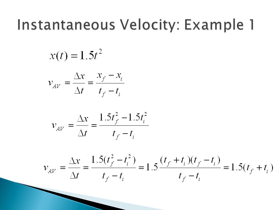 Calculus help average velocity